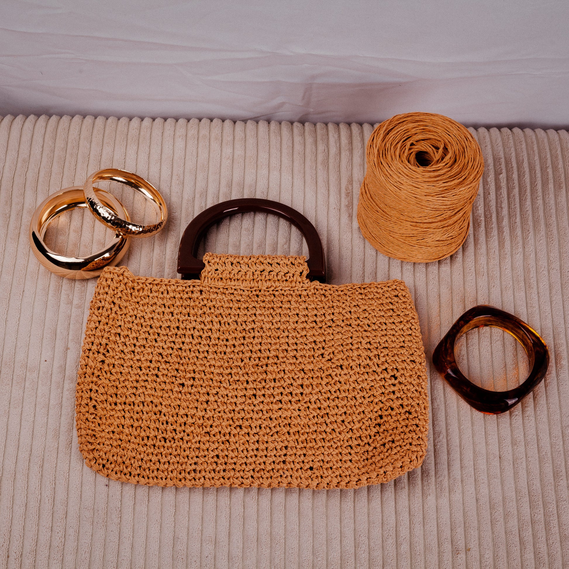 Sac au crochet en raphia - Amaya