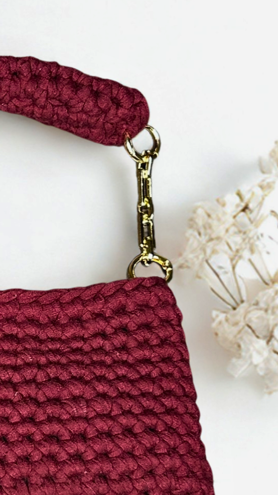 Maxime - Sac au crochet fait main idéal pour les fêtes de fin d’année