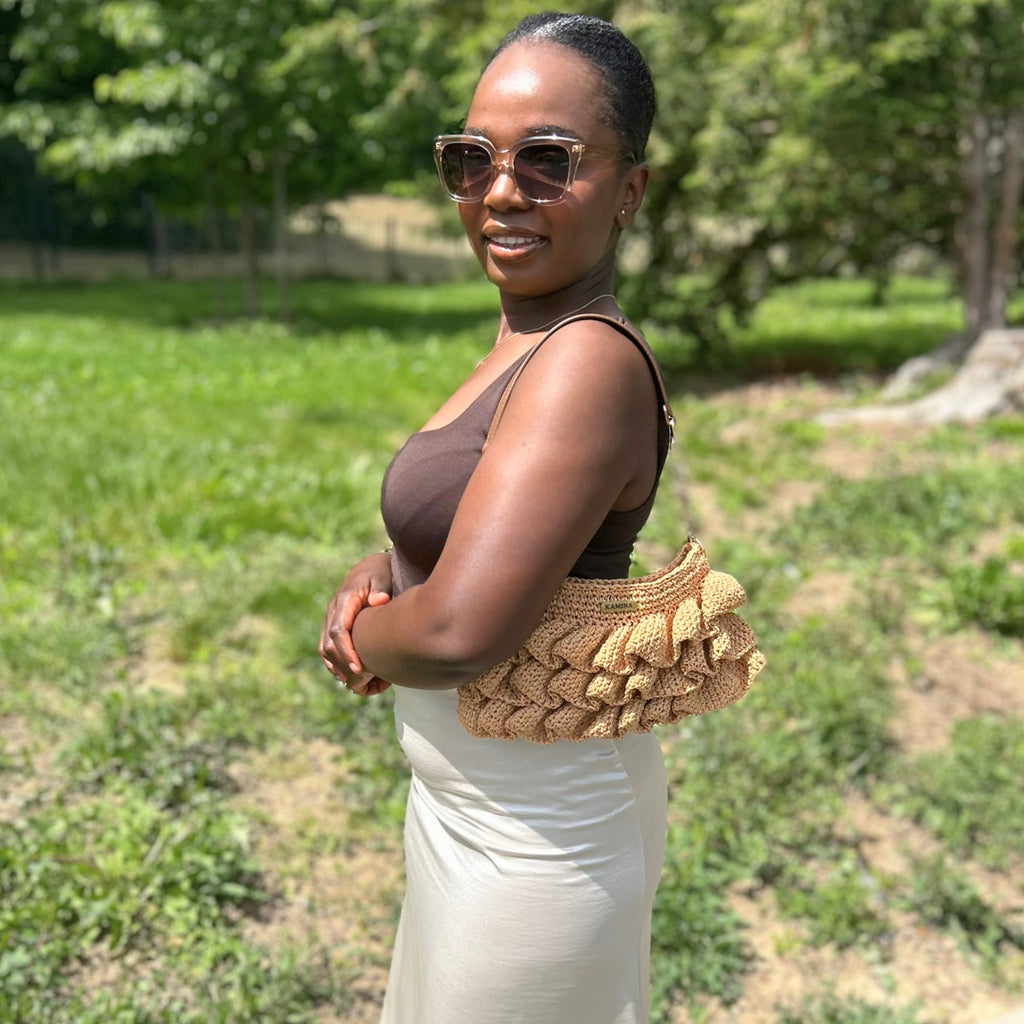 INA - Sac en raphia fait main