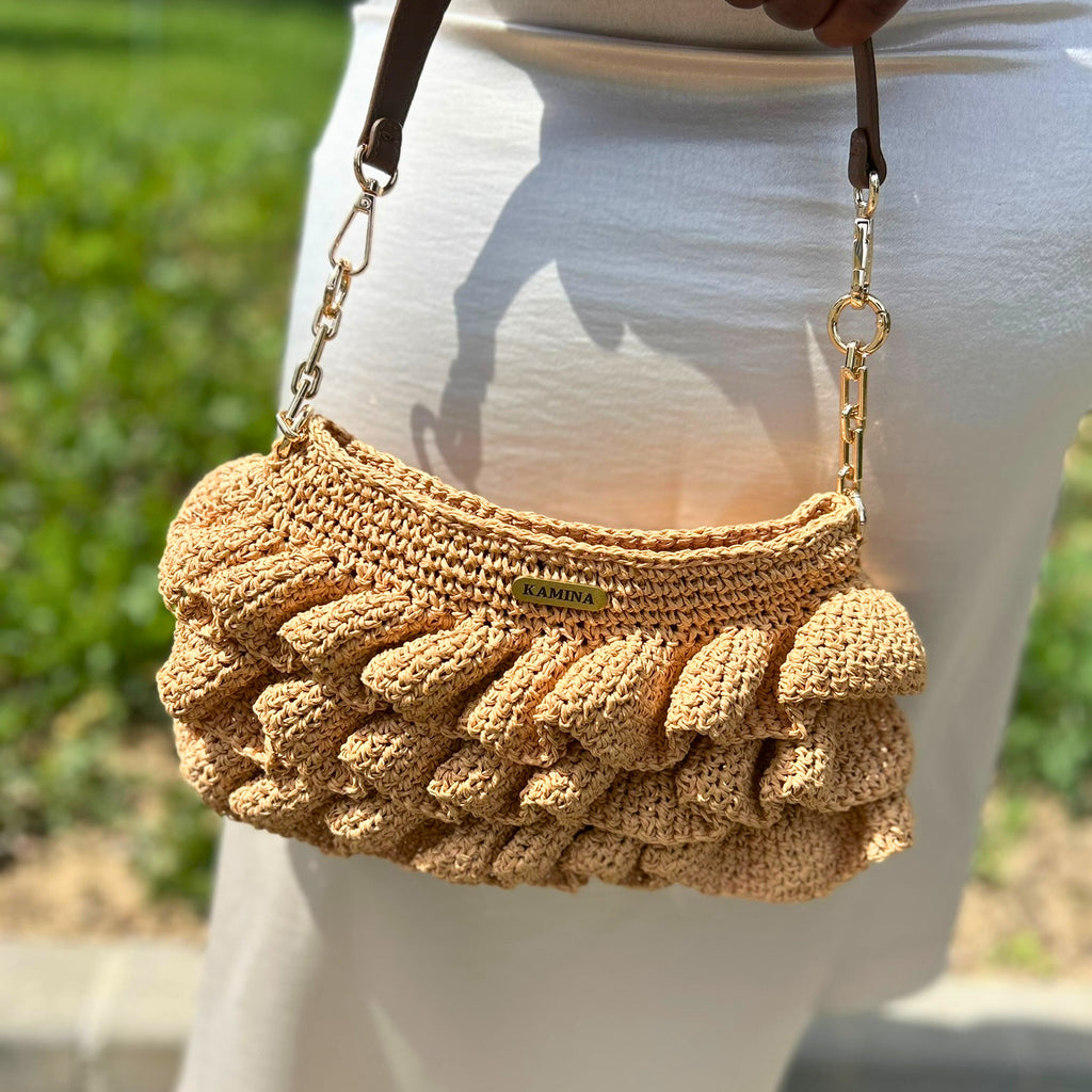 INA - Sac en raphia fait main
