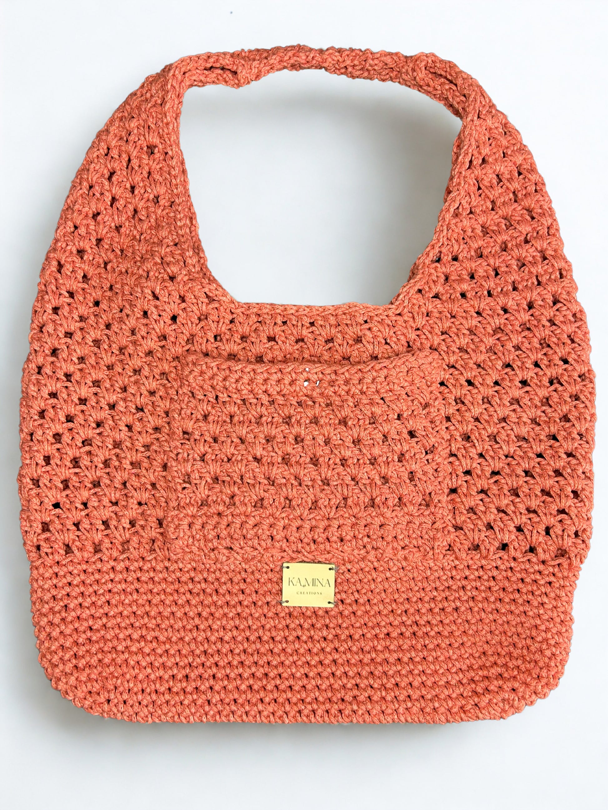 Tote Bag crocheté "Paula" - Fait main en France