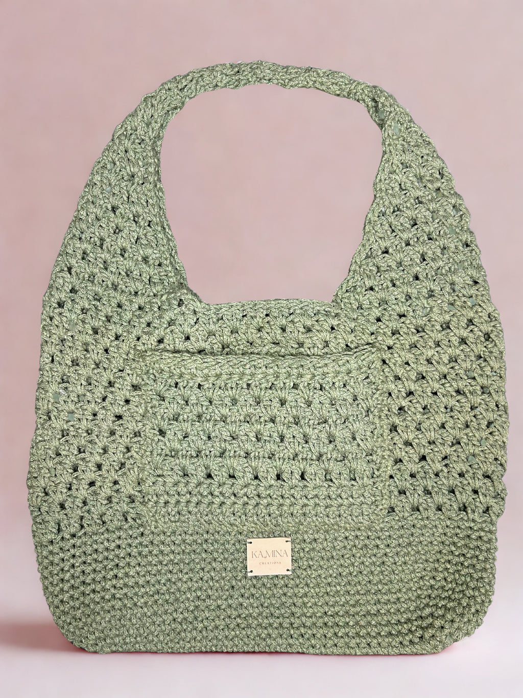Tote Bag crocheté "Paula" - Fait main en France