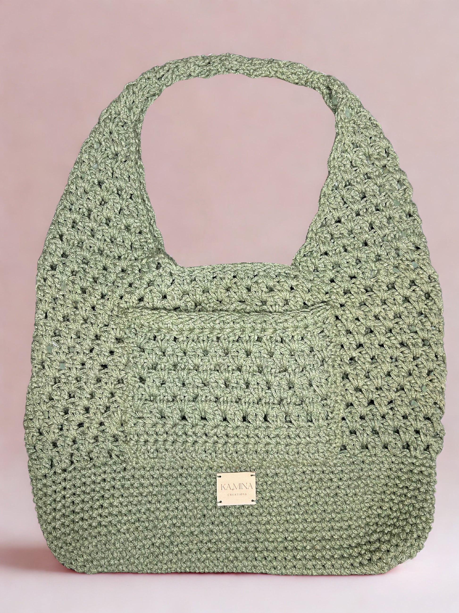 Tote Bag crocheté "Paula" - Fait main en France