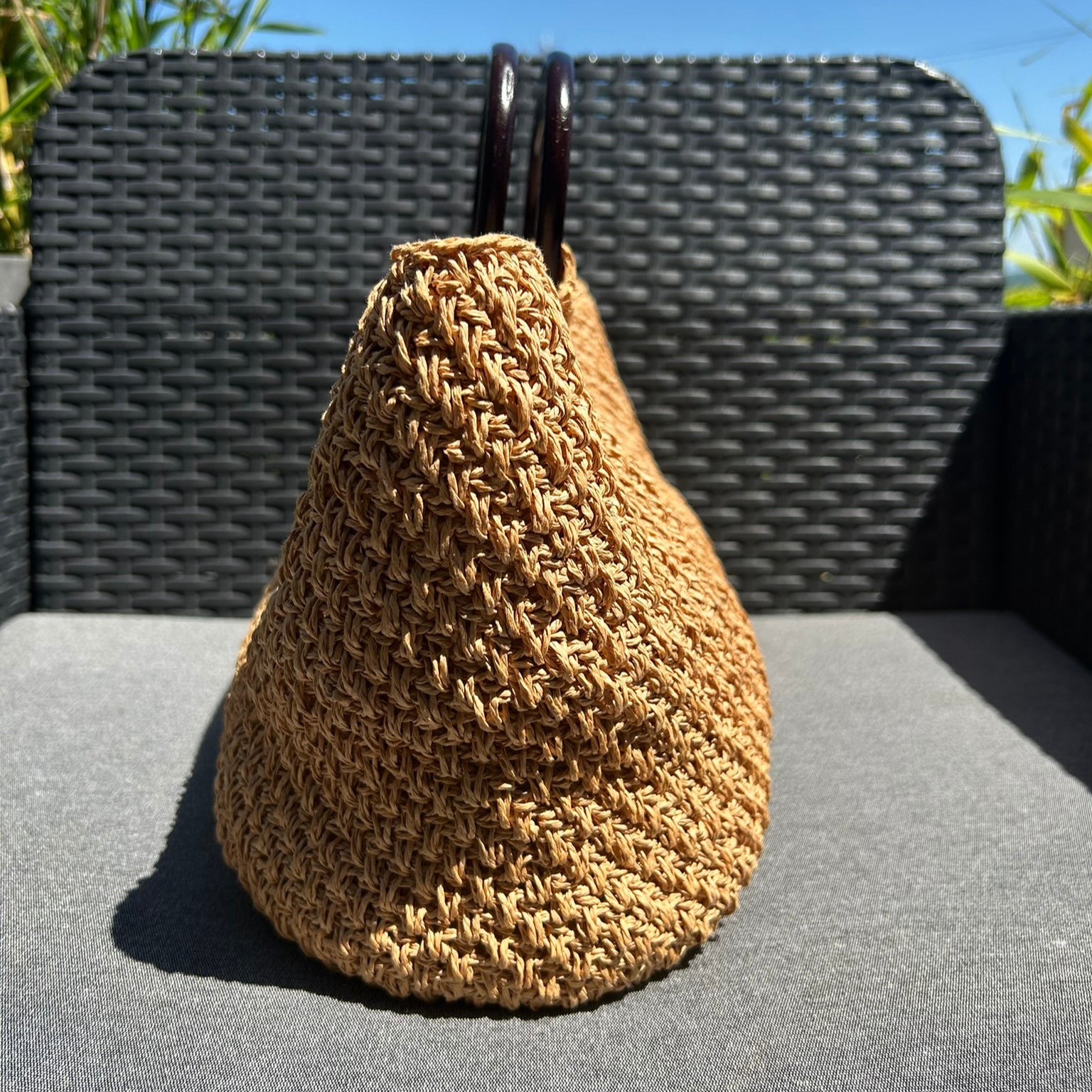 TSHITUNGA - Maxi - Sac panier en raphia fait main