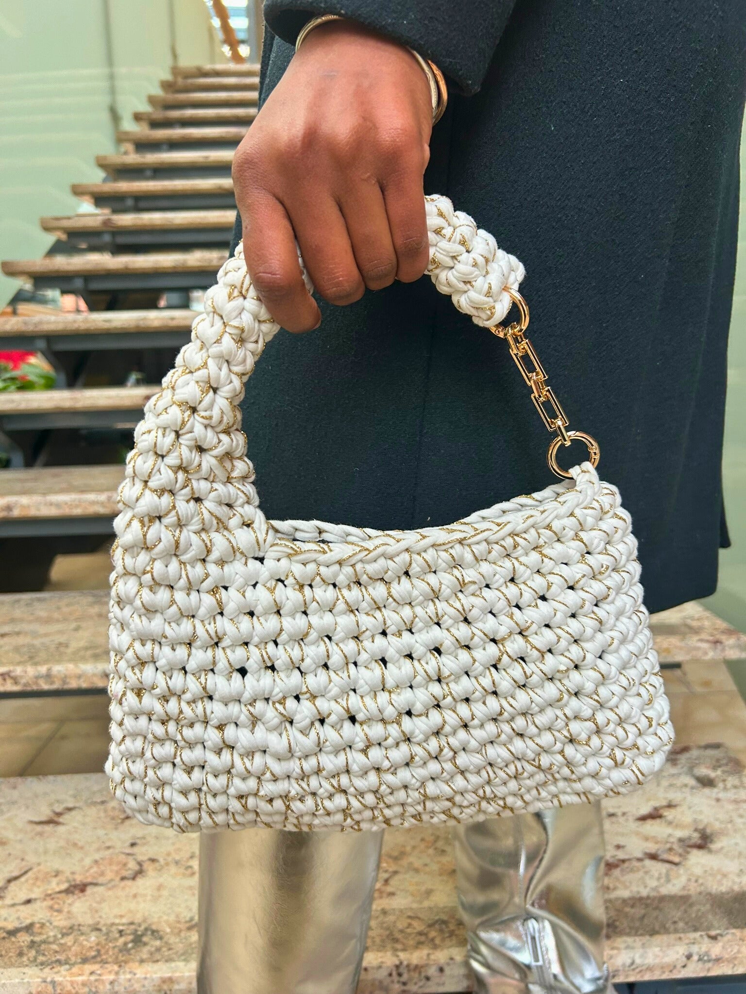 Maxime - Sac au crochet fait main idéal pour les fêtes de fin d’année