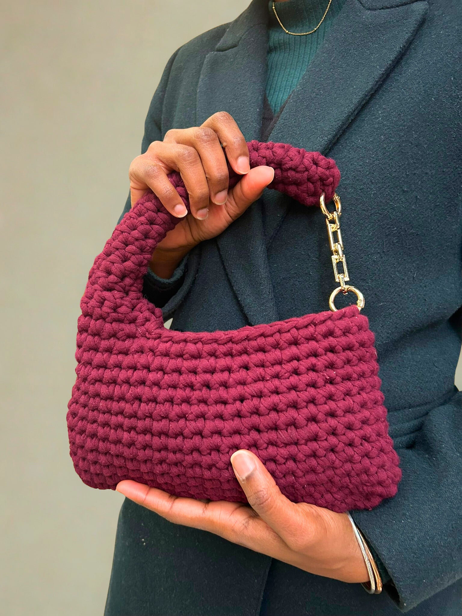 Maxime - Sac au crochet fait main idéal pour les fêtes de fin d’année